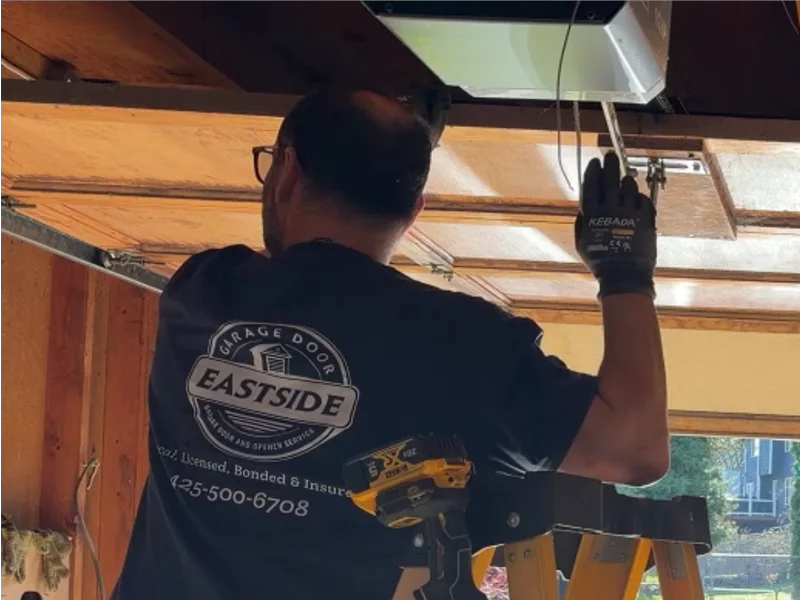 Renton garage door technician