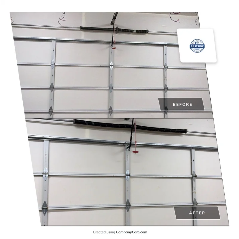Garage door spring replacement Eastside WA